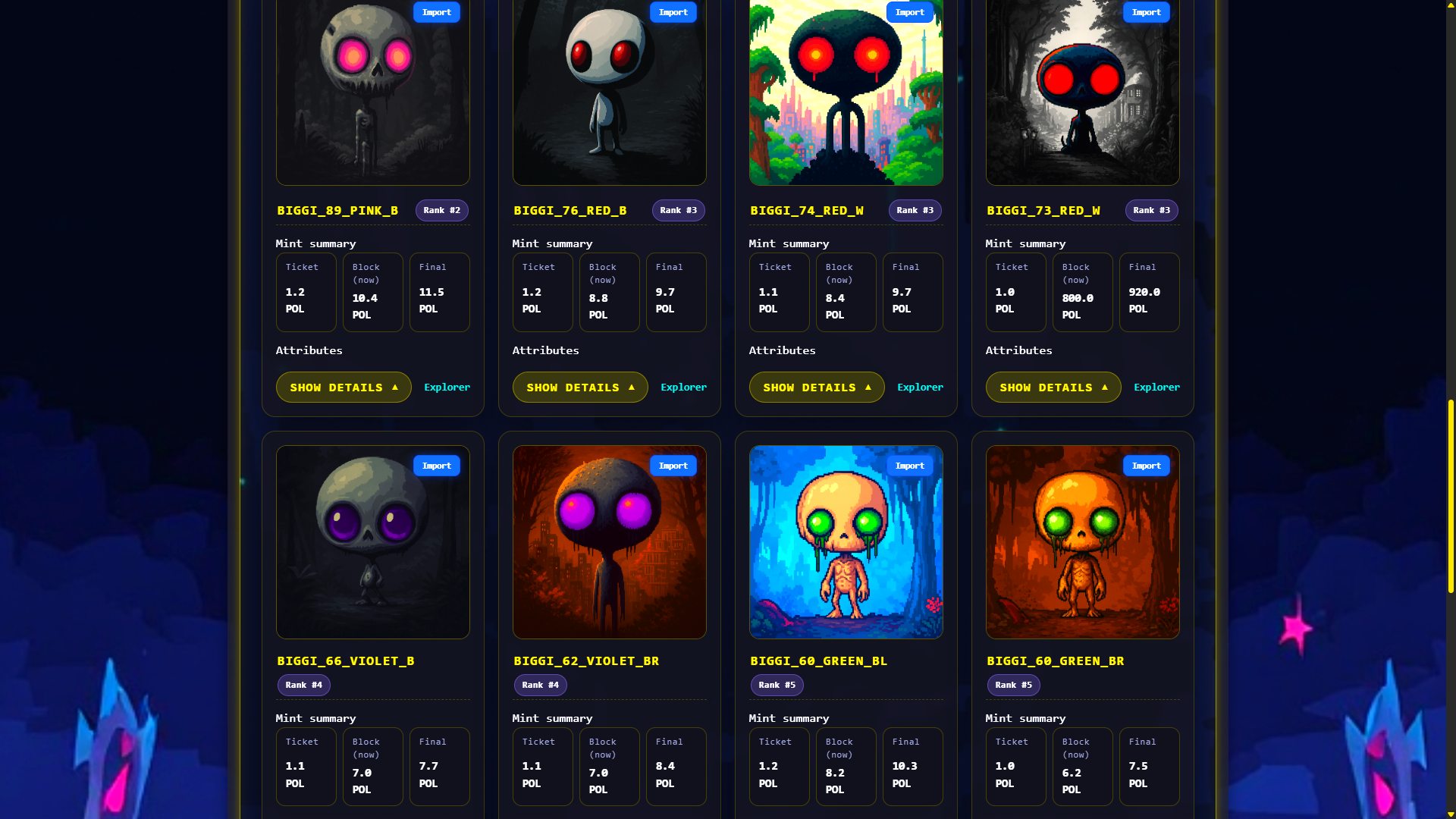 BiggiEyes landing preview 2